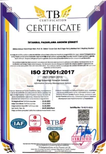 istpaz ISO 27001 turkak akredite